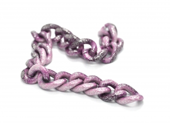 REF: 350G/ALL/V ROSA COM GLITTER